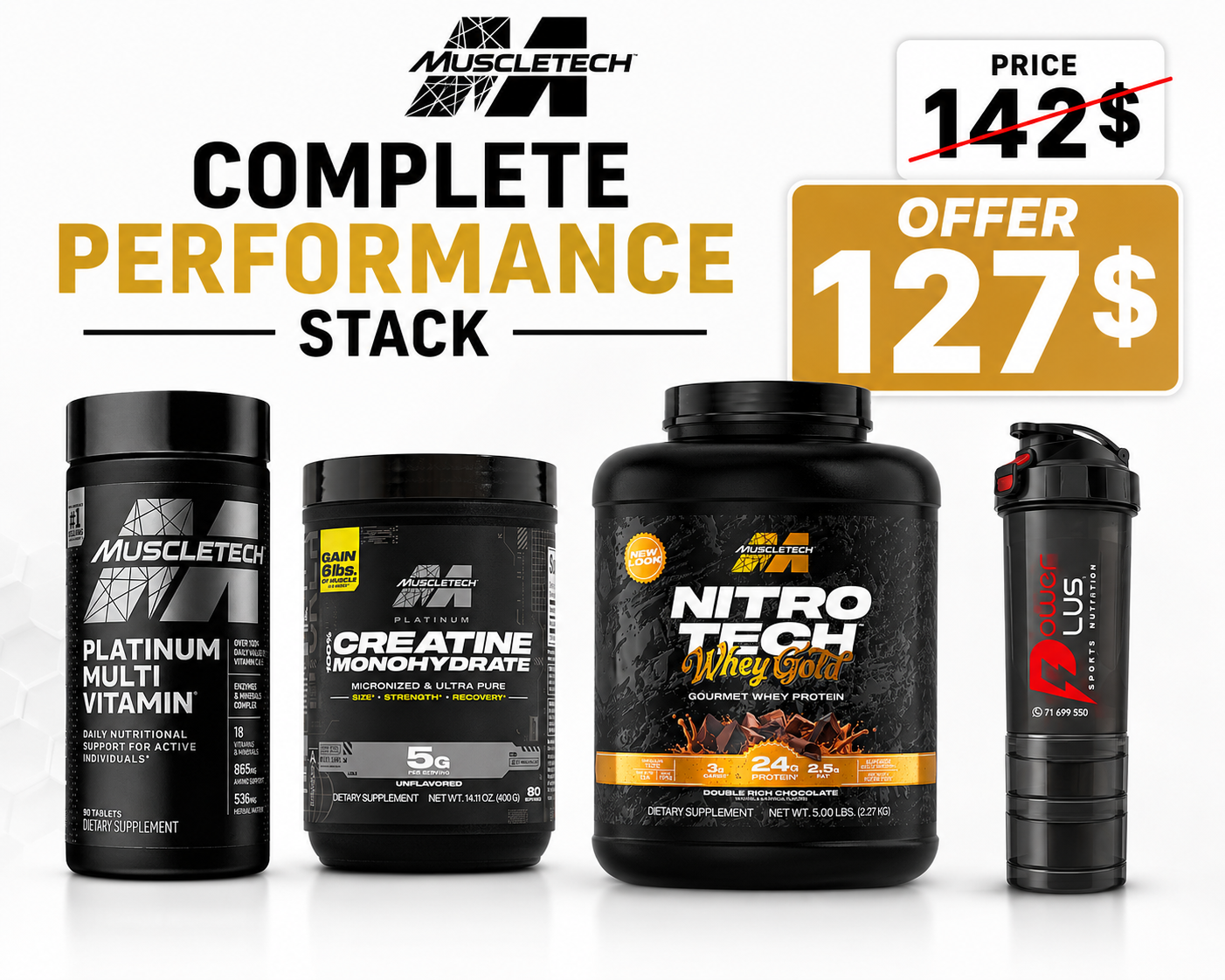 Muscle tech offer