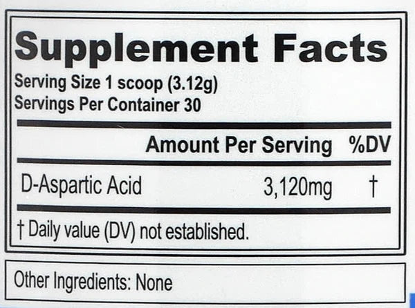 EVLution Nutrition D-Aspartic Acid