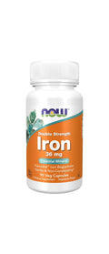 NOW Iron 36 mg – 90 Veg Capsules