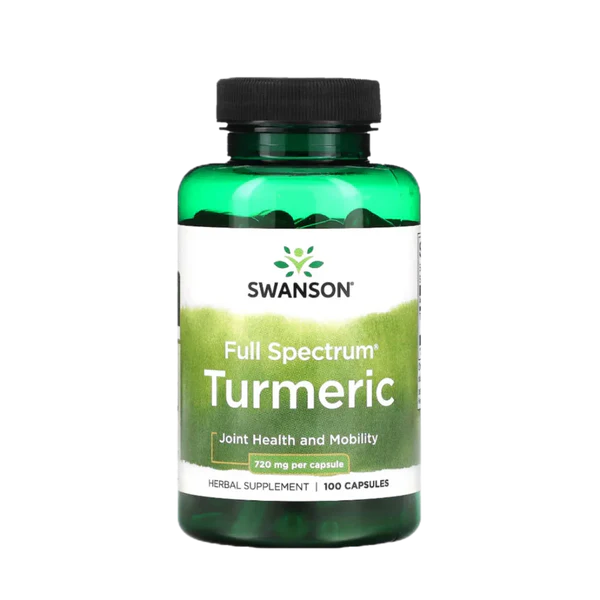 Swanson Turmeric – 120 Capsules