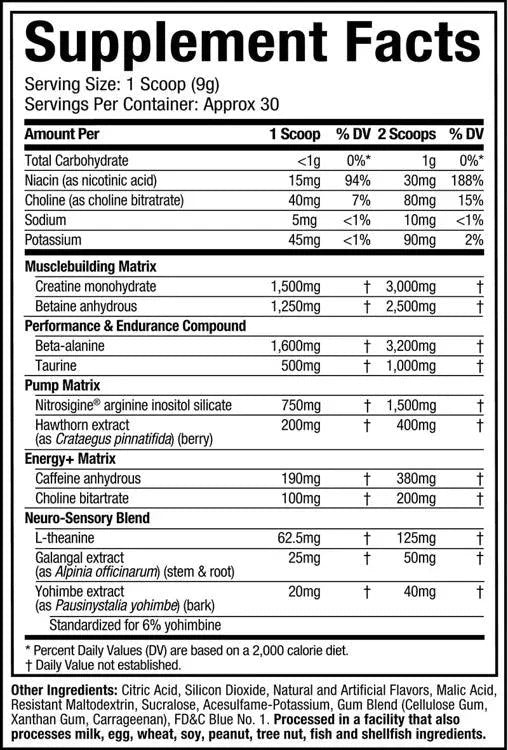 Muscletech Vapor X5